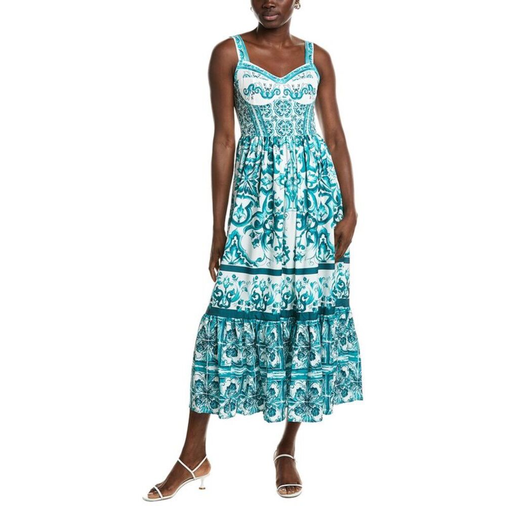 Ipponelli Womens  Midi Dress, Green